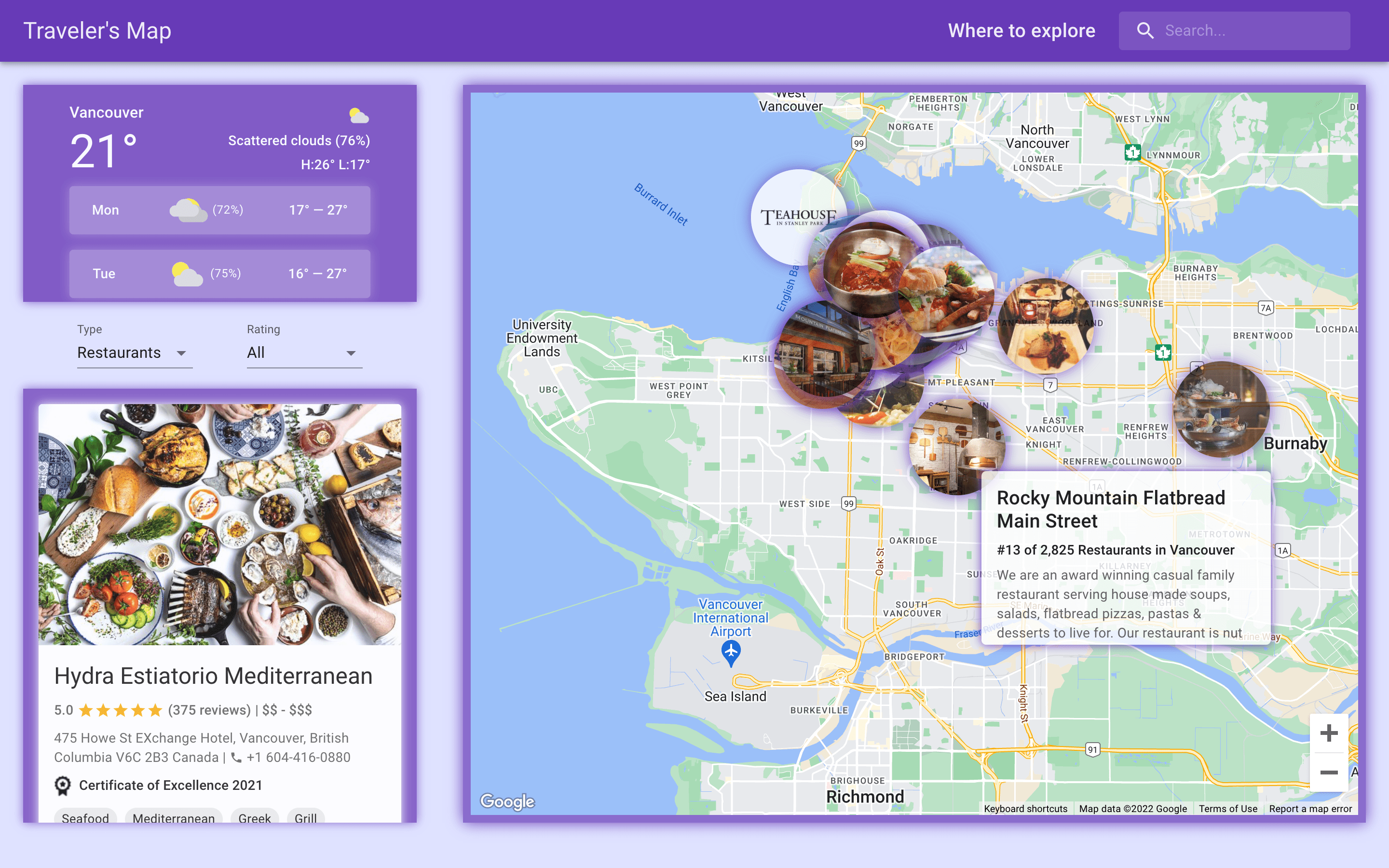 Traveler's Map